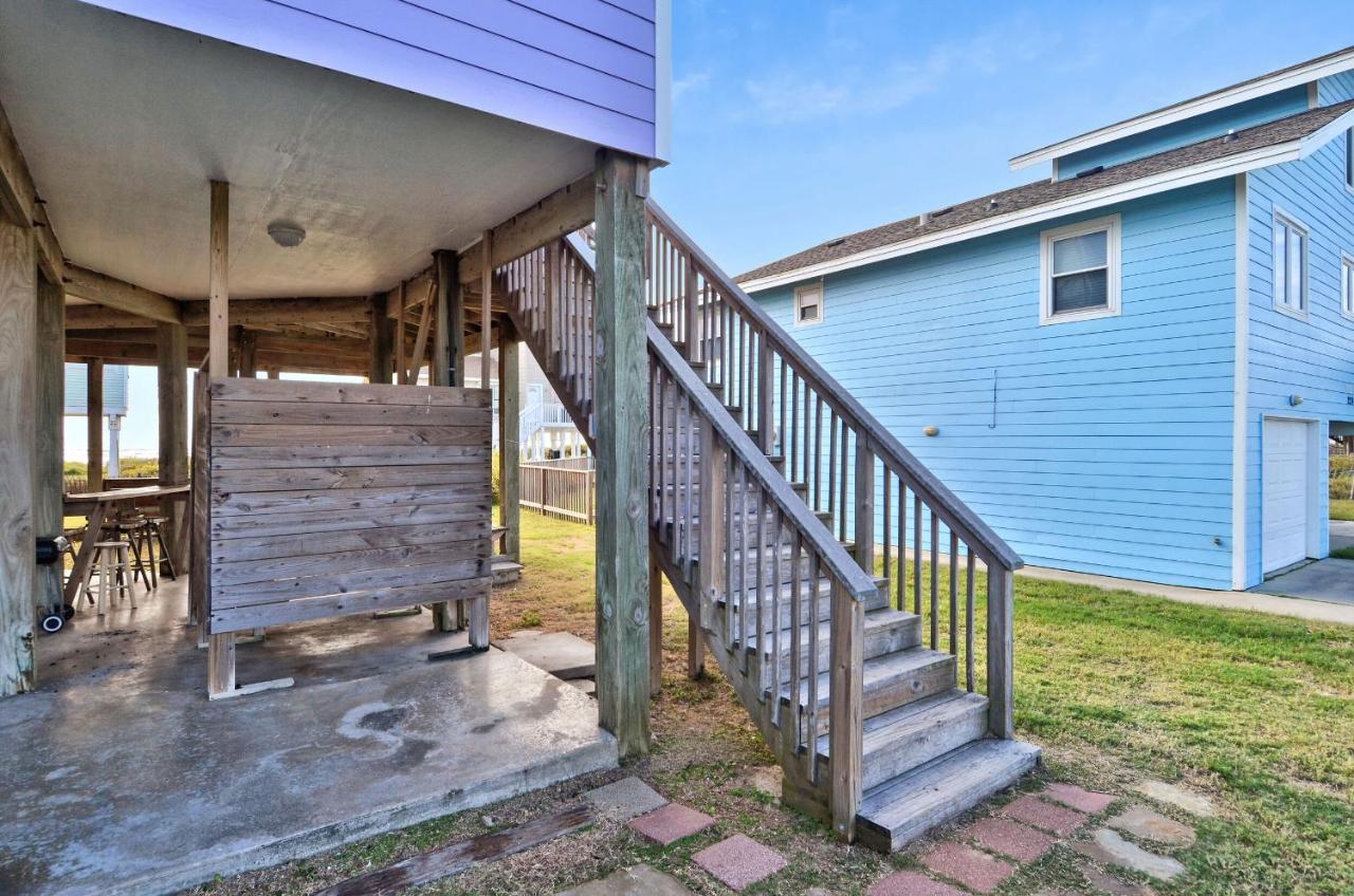 A Sunny Sandbar Galveston Exterior foto